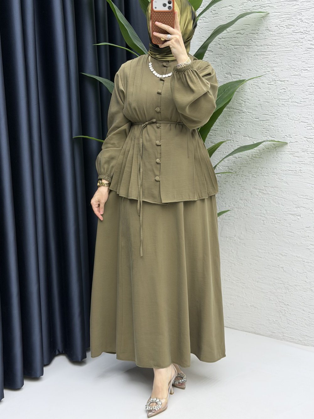 Nihal Etekli Takım Tesettür Giyim – fotoğraf 2