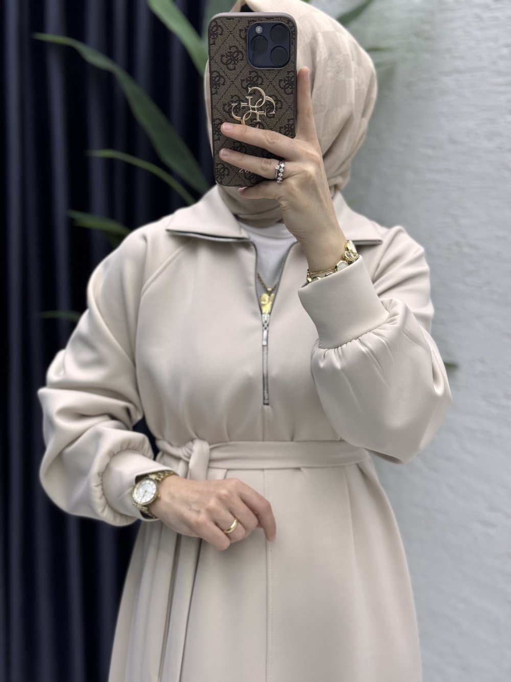 Nare Elbise Kışlık Tesettür Giyim – fotoğraf 3