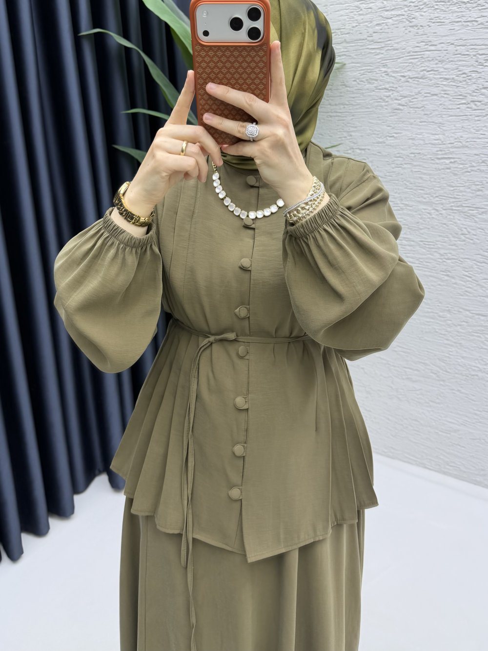 Nihal Etekli Takım Tesettür Giyim – fotoğraf 3