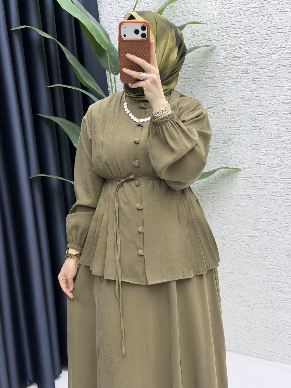 Nihal Etekli Takım Tesettür Giyim – fotoğraf 1