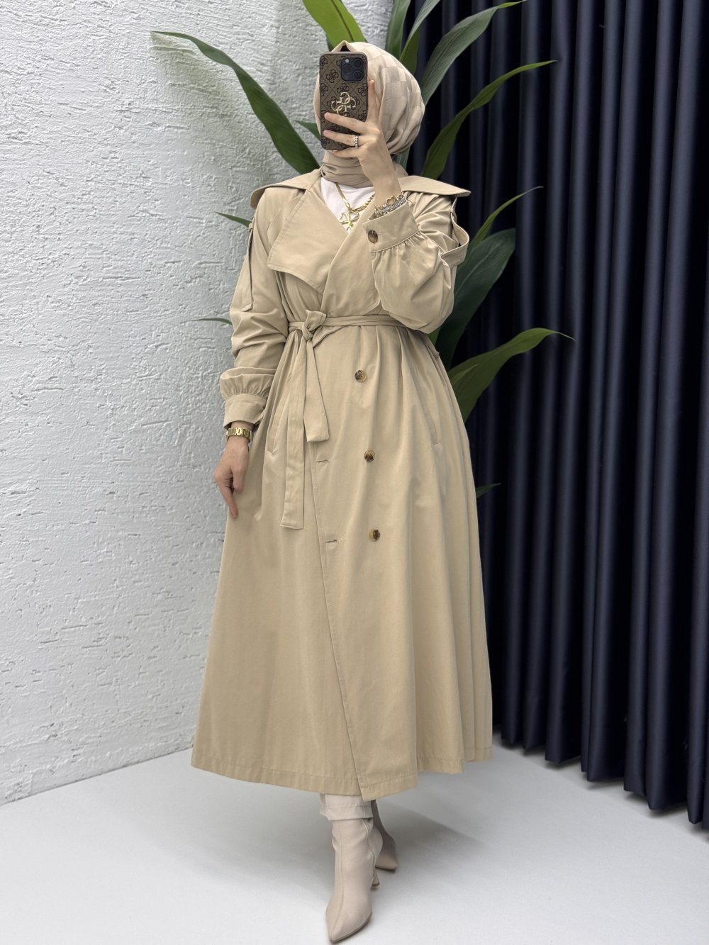 Rabia Trench Tesettür Giyim – fotoğraf 1
